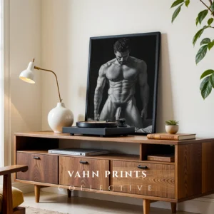 Classic Gentleman Sketch Digital Download