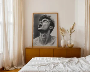 Contemporary Male Silhouette Art Print