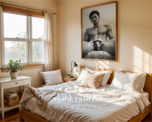 Modern Masculine Body Art Print Contemporary Decor