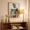 Modern Artistic Man Torso Digital Wall Art