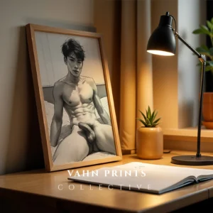 Contemporary Man Figure Body Art Wall Decor