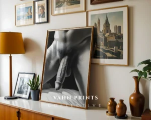 Minimalist Male Form Art Print Wall Art