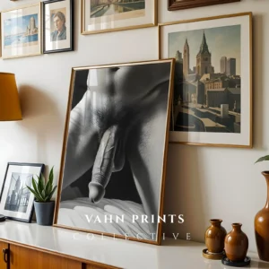 Minimalist Male Form Art Print Wall Art
