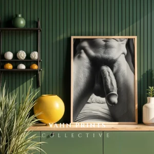 Contemporary Masculine Body Illustration Wall Decor
