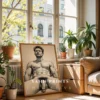Classic Man Form Illustration Contemporary Decor