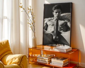 Stylish Man Body Form Illustration Digital