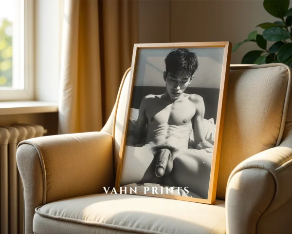 Modern Artistic Man Figure Anatomy Print