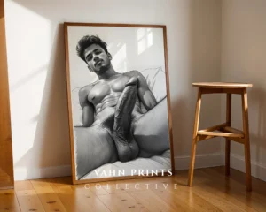 Contemporary Masculine Figure Study Printable