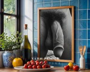 Abstract Modern Man Figure Outline Art