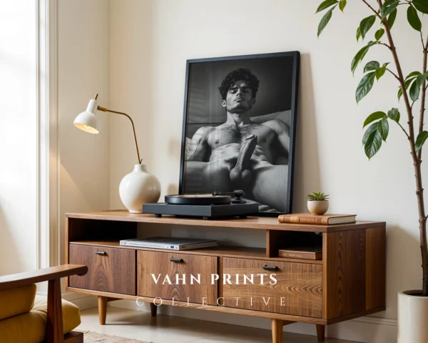 Contemporary Male Body Anatomy Illustration