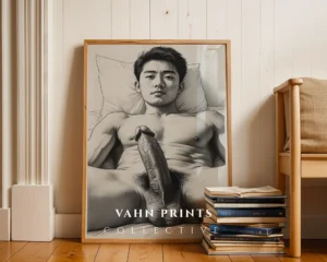 Contemporary Male Figure Anatomy Art Print