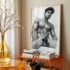Fine Art Masculine Body Drawing Digital