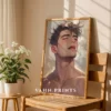 Anime Male Nude Poster Digital Modern Printable Wall Art