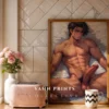 Modern Printable Digital Anime Male Nude Wall Art Poster