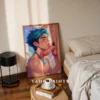 Modern Wall Art Anime Male Nude Printable Digital Poster