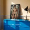 Modern Wall Art Printable Hot Anime Guy Digital Poster