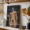 Sexy Anime Guy Poster Digital Modern Printable Wall Art