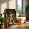 Modern Wall Art Anime Guy Poster Digital Printable Nude