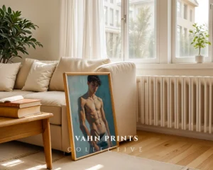 Digital Download Sexy Anime Male Wall Poster Printable