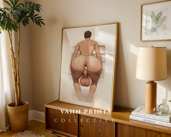 Hot Anime Man Printable Digital Wall Poster Modern Decor