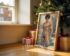 Anime Male Hot Poster Digital Printable Modern Wall Decor