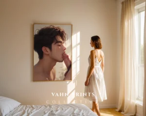 Printable Wall Art Sexy Anime Guy Digital Modern Poster