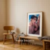 Printable Modern Wall Art Naked Anime Guy Digital Poster