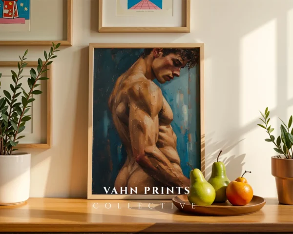 Digital Download Hot Anime Guy Printable Modern Wall Poster