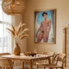 Digital Poster Anime Male Printable Modern Naked Wall Art