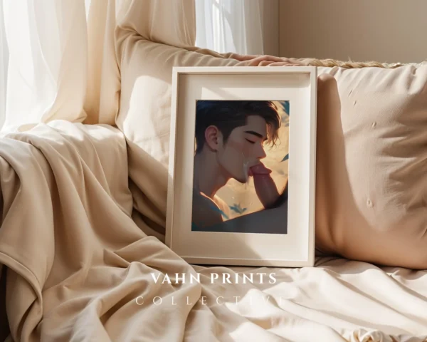 Digital Download Hot Anime Guy Printable Modern Wall Poster