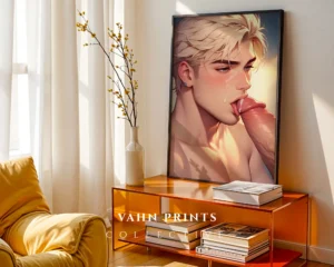 Abstract Artistic Male Anatomy Wall Decor