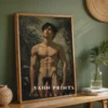 Printable Erotic Anime Man Poster Digital Modern Wall Art