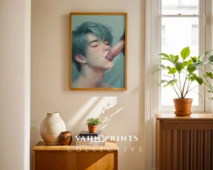 Hot Anime Male Digital Poster Printable Modern Wall Decor