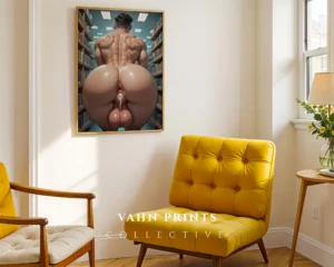 Hot Anime Guy Poster Digital Printable Modern Wall Art