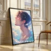 Printable Modern Wall Art Erotic Anime Man Digital Poster