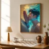 Hot Anime Male Wall Art Digital Poster Printable Modern Decor