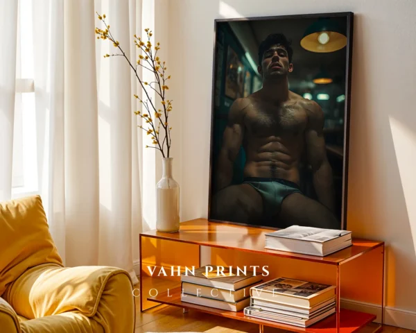 Male Nude Wall Art Minimal Photography Digital Download