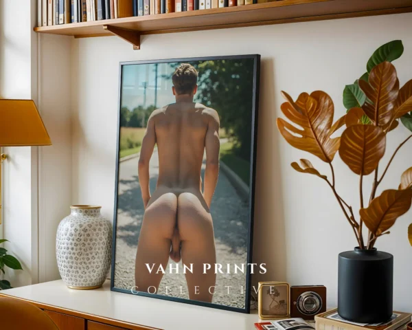 Timeless Nude Male Wall Art Poster