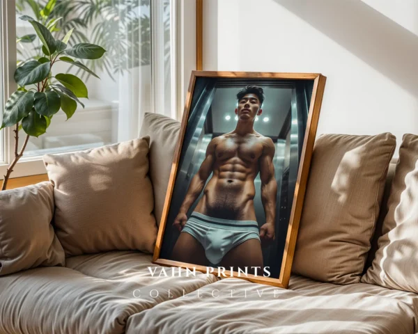 Gallery Style Nude Male Photography Print