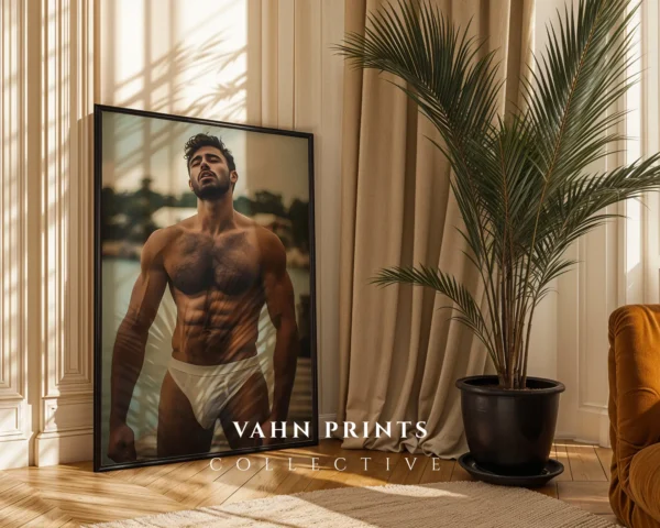 Artistic Nude Male Torso Photography Print