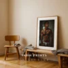 Stylish Nude Male Photography Wall Art