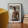 Abstract Nude Male Body Printable Decor