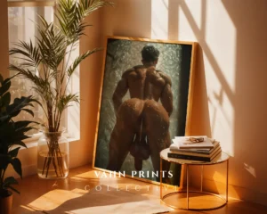 Contemporary Male Nude Art Digital Print
