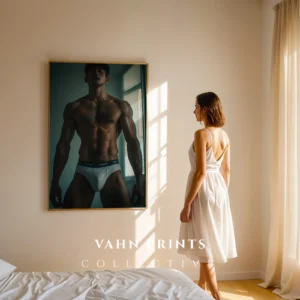 Museum Style Nude Male Art Printable