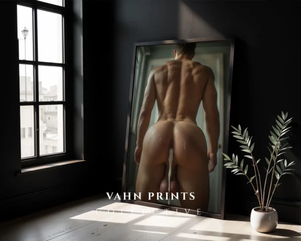 Tasteful Nude Male Photography Poster