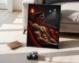 Art Gallery Nude Male Wall Art Printable