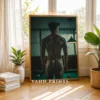 Calm Nude Male Art Printable Decor