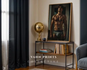 Architectural Nude Male Photography Print