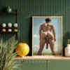 Modern Nude Male Anatomy Wall Art
