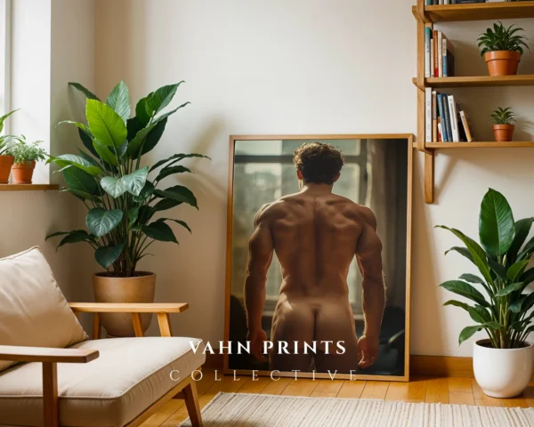 Refined Nude Male Photography Printable